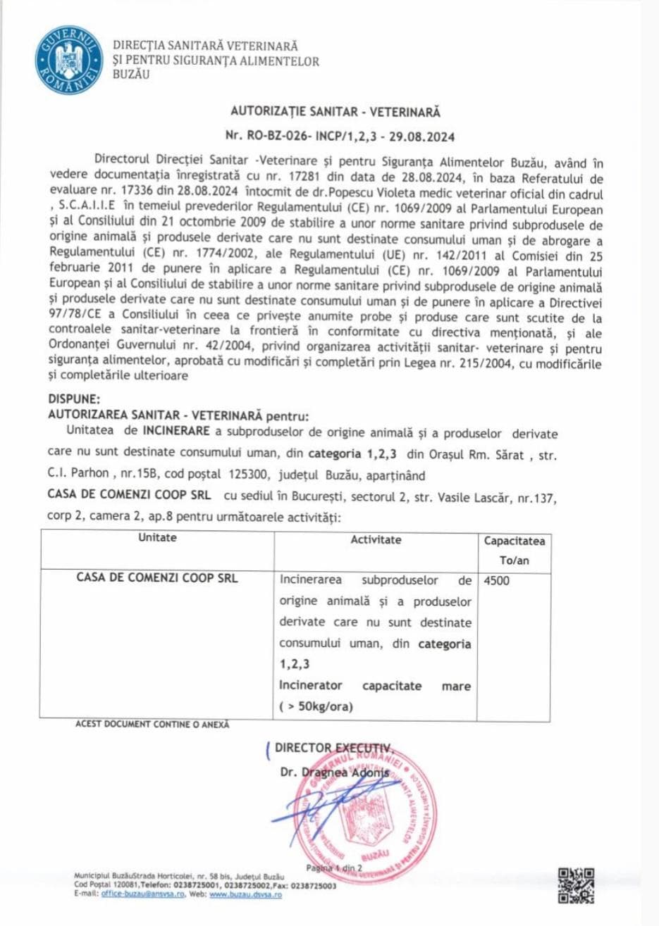 Autorizație sanitar-veterinară 5