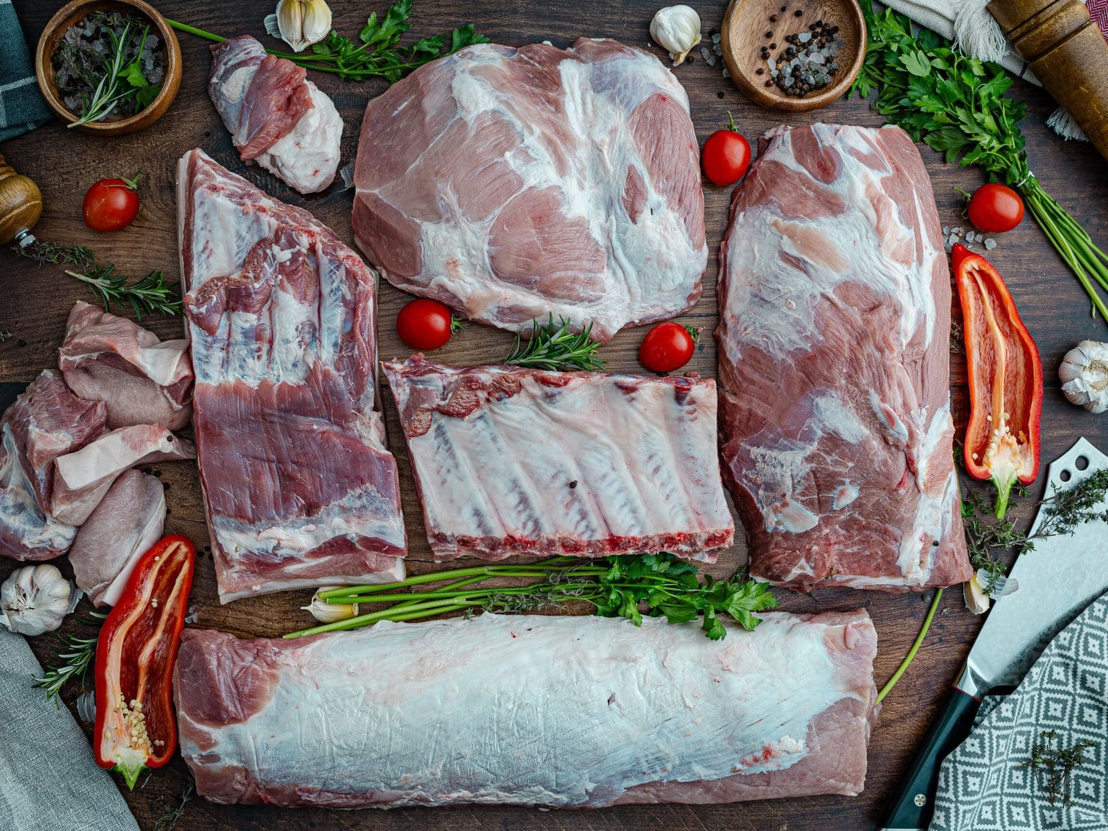 Pachet Familie 3-4 Persoane — ≈ 10,5 kg de carne proaspătă de porc