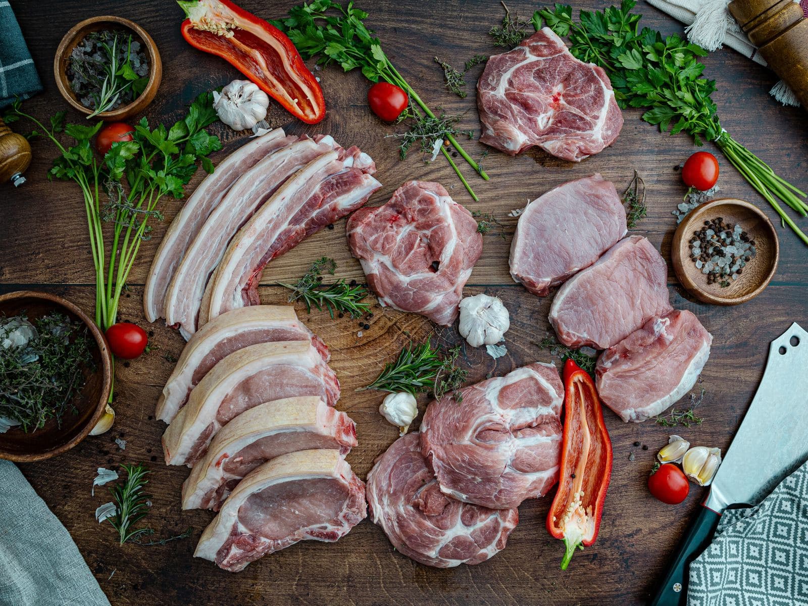 Platou Mix Grill — ≈ 6,25 kg de carne proaspătă de porc